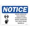 Signmission OSHA Sign, Wear Goggles Face Shield &, 10in X 7in Plastic, 10" W, 7" H, Lndscp, OS-NS-P-710-L-19007 OS-NS-P-710-L-19007 - alternate 1